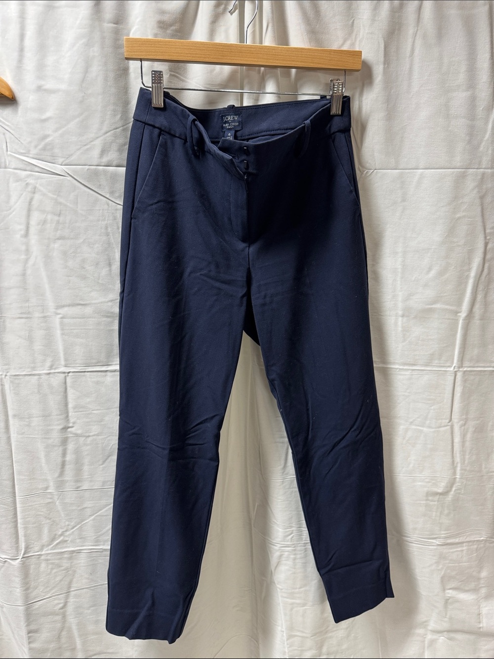 J. Crew Factory Navy Cropped Ankle Pants